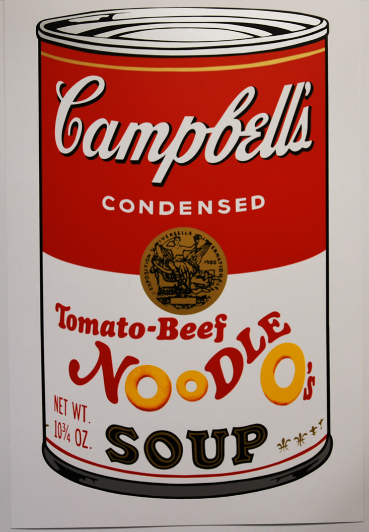 Andy Warhol Campbell's Soup II, 1968, TOMATO BEEF NOODLE Soup